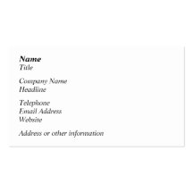 Rocky Beach. Scenic Coastal View. Business Card