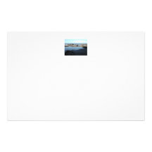 Rocky Beach. Scenic Coastal View. Personalized Stationery