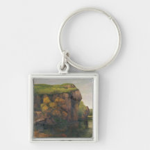 Rocky Cliffs Keychain