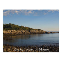 Rocky Coast of Maine  Postcard
