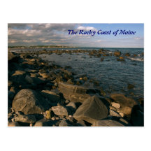 Rocky Coast of Maine   Postcard