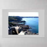 Rocky Coastline from Fort La Latte (Brittany, FR) Posters
