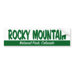 Rocky Mountain National Park Bumper Sticker