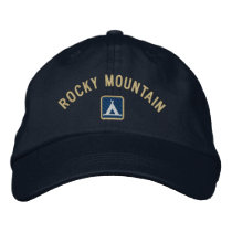 Rocky Mountain National Park Embroidered Baseball Caps