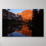 Rocky Mountain Reflection on Canvas Print