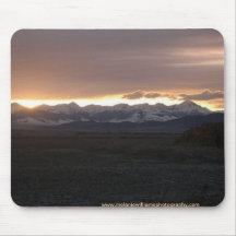 Rocky Mountain Sunset Pad Mousepads