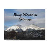 Rocky Mountains, Colorado Postcard