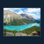 Rocky Mountains Lake Postcard