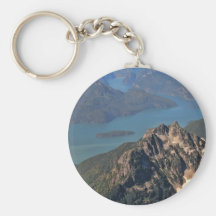 Rocky Mountains Picture Key Chain