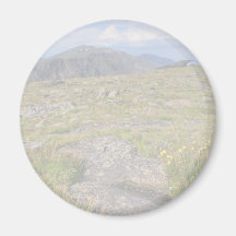 Rocky Mountains Refrigerator Magnet