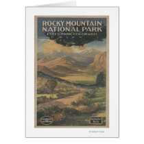 Rocky Mt. Nat'l Park Brochure # 1 Cards