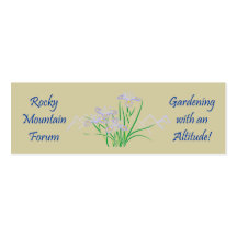 Rocky Mtn #5 Business Card Template