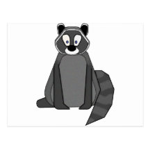 Rocky Raccoon Post Card
