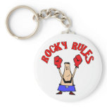 Rocky Rules Philly keychains
