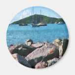 Rocky Shore St. Thomas Refrigerator Magnet
