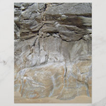 Rocky Stone Natural Mountain Texture Flyer