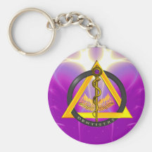 ROD OF ASCLEPIUS DENTIST DENTISTRY KEY CHAINS