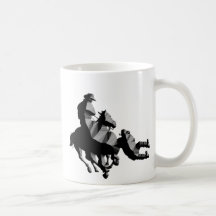 Rodeo - Bull Dogging; steer wrestling Mug