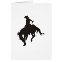 Rodeo Cowboy Greeting Cards