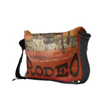 Rodeo Cowboy Courier Bag