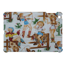 Rodeo Cowgirls iPad Mini Glossy Finish Case iPad Mini Cover