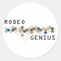 Rodeo Genius Stickers