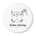 Rodeo Nursing Fridge Magnet