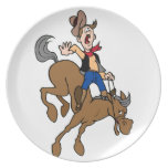 Rodeo Rider Plate