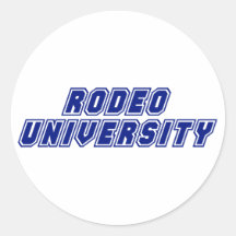 Rodeo University Stickers