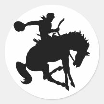 Rodeoreiter rodeo stickers