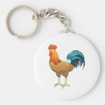 Rodney Rooster Key Chains