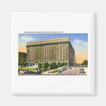 Rodney Square, Wilmington Delaware Fridge Magnet