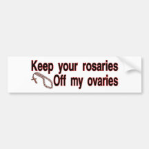 Roe v Wade Bumper Sticker