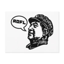 ROFLMAO POSTCARD