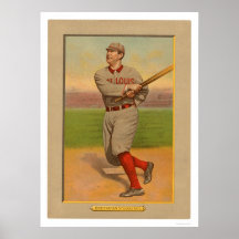 Roger Bresnahan Cardinals Baseball 1911 Print