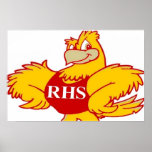 Rogers Cartoon Mascot Poster 2 posters