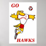 Rogers Girls Volleyball Mascot Poster 1