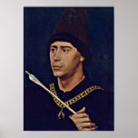 Rogier van der Weyden - Anthony of Burgundy Poster