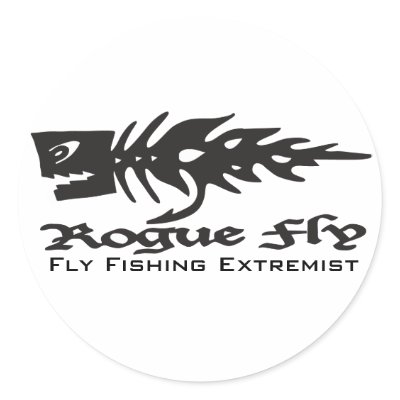 Rogue Fly, Fly Fishing ... Sticker by Fishhawk2