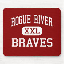 Rogue River - Braves - Middle - Rogue River Oregon Mouse Pads