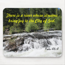 Rogue River - Psalm 46:4 Cards Mouse Pad