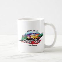 Rogue Valley Street Rods Club Southern OR Coffee Mugs