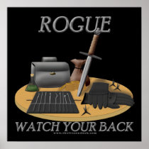 Rogue: Watch Your Back Print