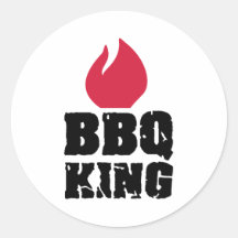 Roi de BBQ Adhésif