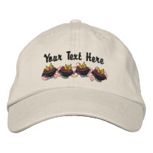 Roi de BBQ - personnaliser Chapeaux Brodés