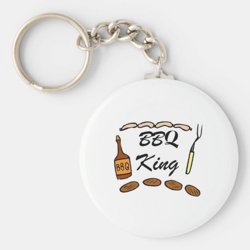 Roi de BBQ Porte-clé