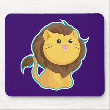 Roi de la jungle tapis de souris