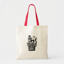 ROI DE LION TOTE BAGS