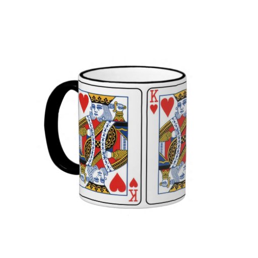 Roi des coeurs tasse