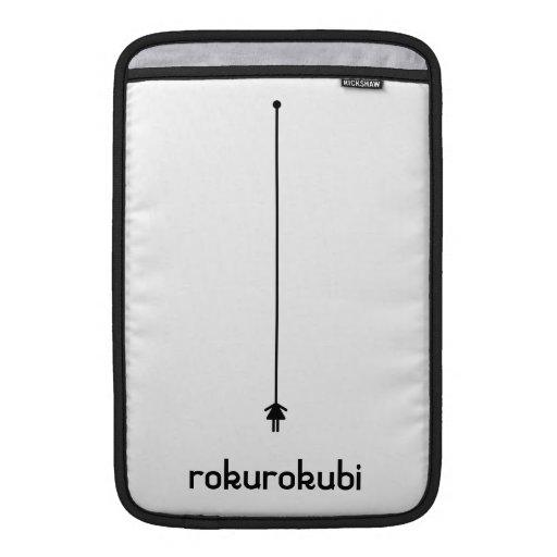 rokurokubi(black) MacBook スリーブ